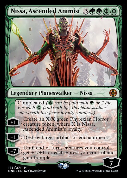 Nissa, Ascended Animist (Phyrexia: All Will Be One)